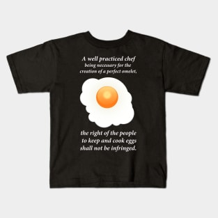 A Well Practiced Chef Kids T-Shirt